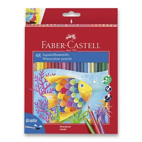 Faber-Castell Aquarellstifte 48 Farben + Pinsel